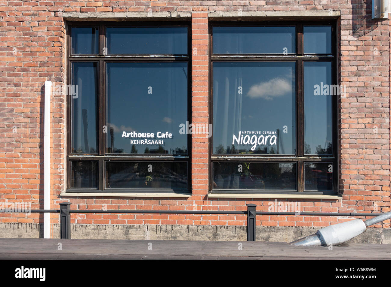Niagara Arthouse Café und Kino in Tampere Finnland Stockfoto
