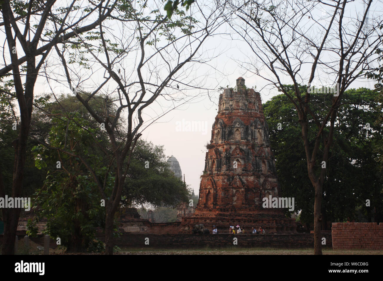 Historische Stadt von Ayutthaya, Thailand. Stockfoto