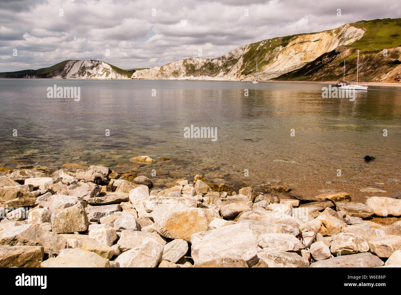 Worbarrow Bay, Dorset, England, Großbritannien Stockfoto