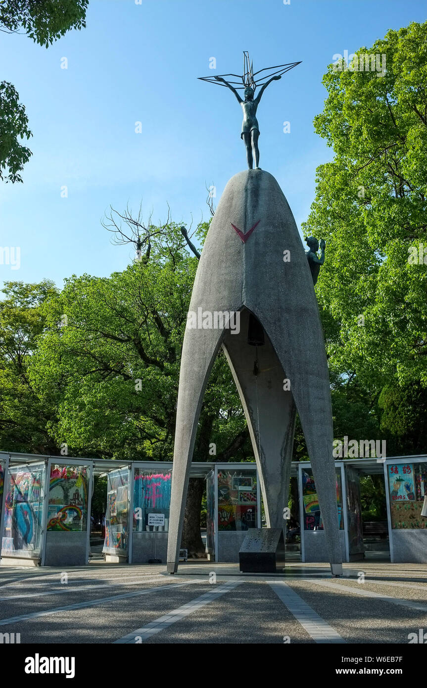 Children's Peace Monument, in der Hiroshima Peace Memorial Park in