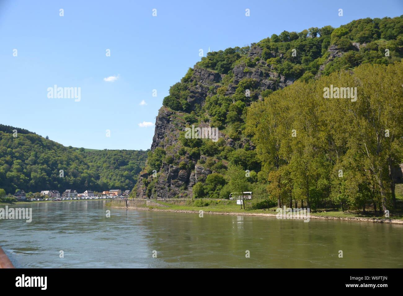 Loreley am Rhein Stockfoto