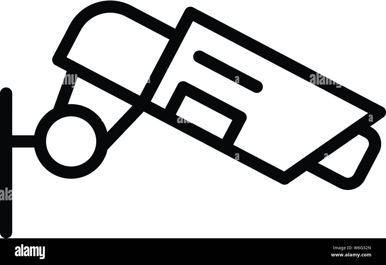 Symbol "NAME", umriss Stil Stock Vektor