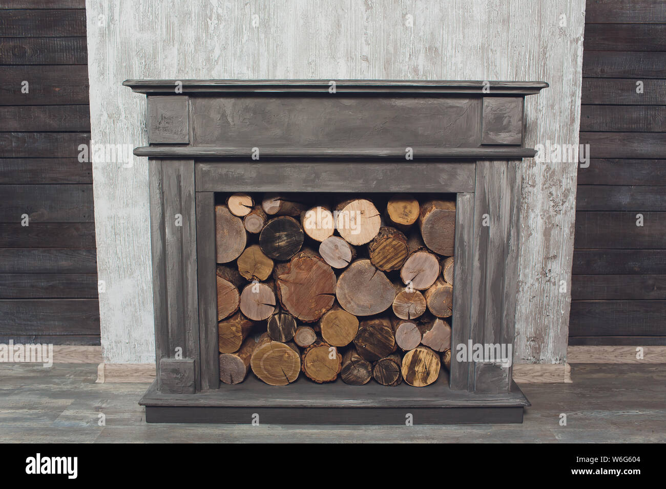 Stove Fireplace Brick Heat Stockfotos und -bilder Kaufen - Alamy
