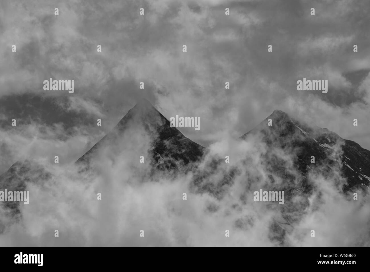 Berggipfel Stockfoto