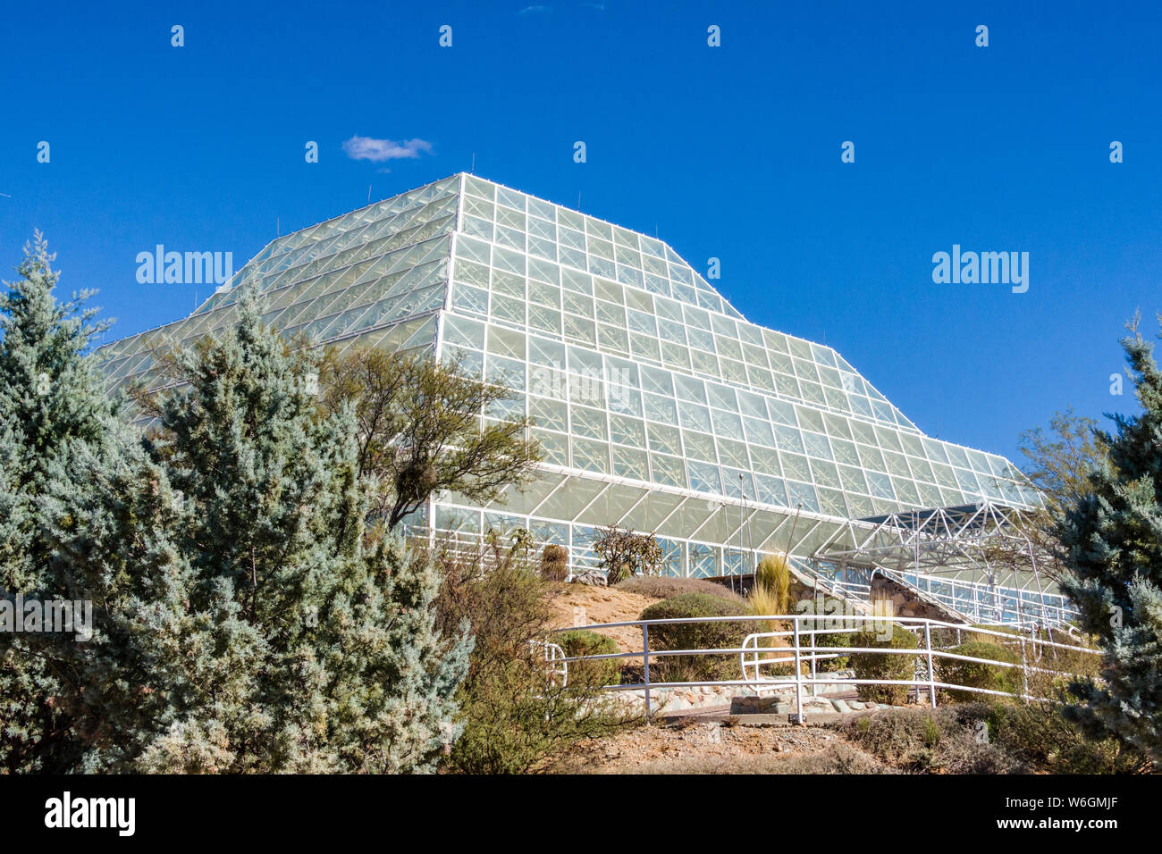 Biosphäre 2 Ozean & Wüste Stockfoto