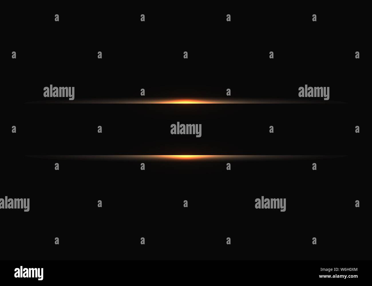 Abstrakte gold line Banner auf schwarzen Design moderne futuristischen Hintergrund Vector Illustration. Stock Vektor