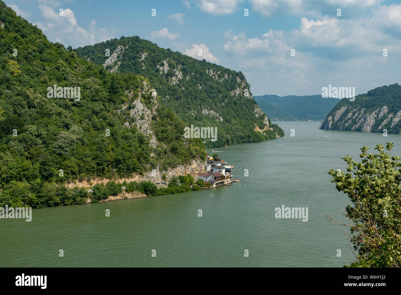 Eisen Tore Schlucht, Donau, Serbien Stockfoto