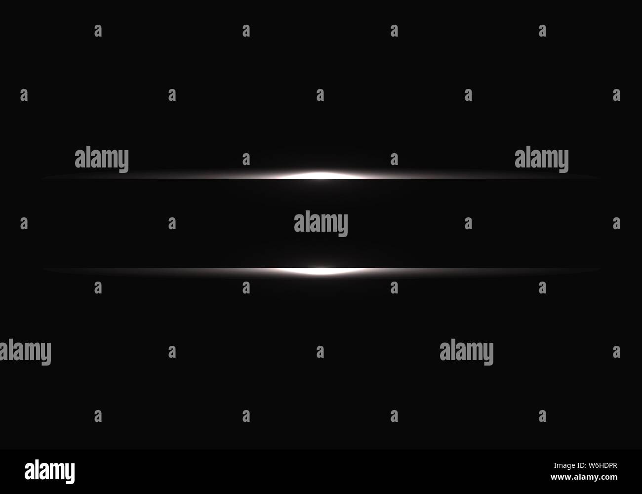 Abstrakte Silver Line Banner auf schwarzen Design moderne futuristischen Hintergrund Vector Illustration. Stock Vektor