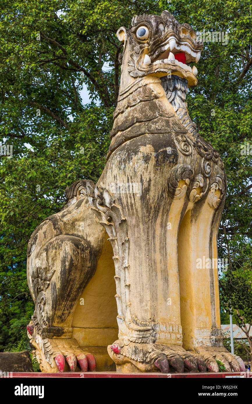 Ein Myint Ruinen alte Stadt Dorf in Chaung-U Township in der Nähe von Monywa Stockfoto