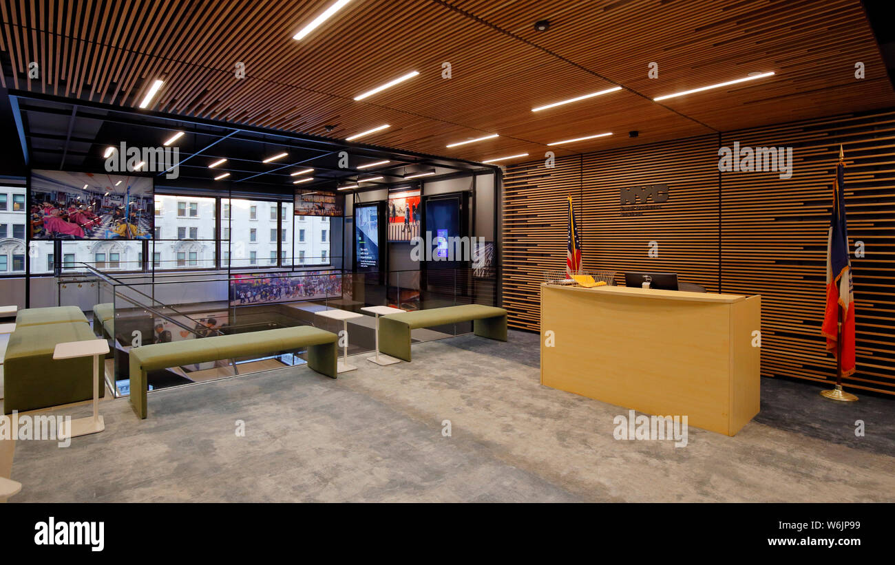 NYC Abteilung für Small Business Services, 1 Liberty Plaza, New York, NY Stockfoto