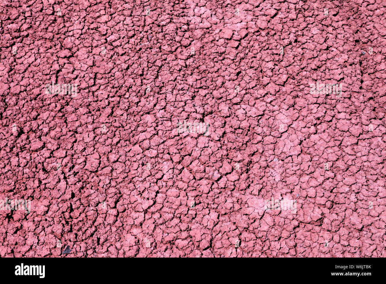 Detail Ansicht des Oregon Painted Hills. Painted Hills ist eine der drei Einheiten der John Day Fossil Beds National Monument, in Wheeler zählen entfernt Stockfoto