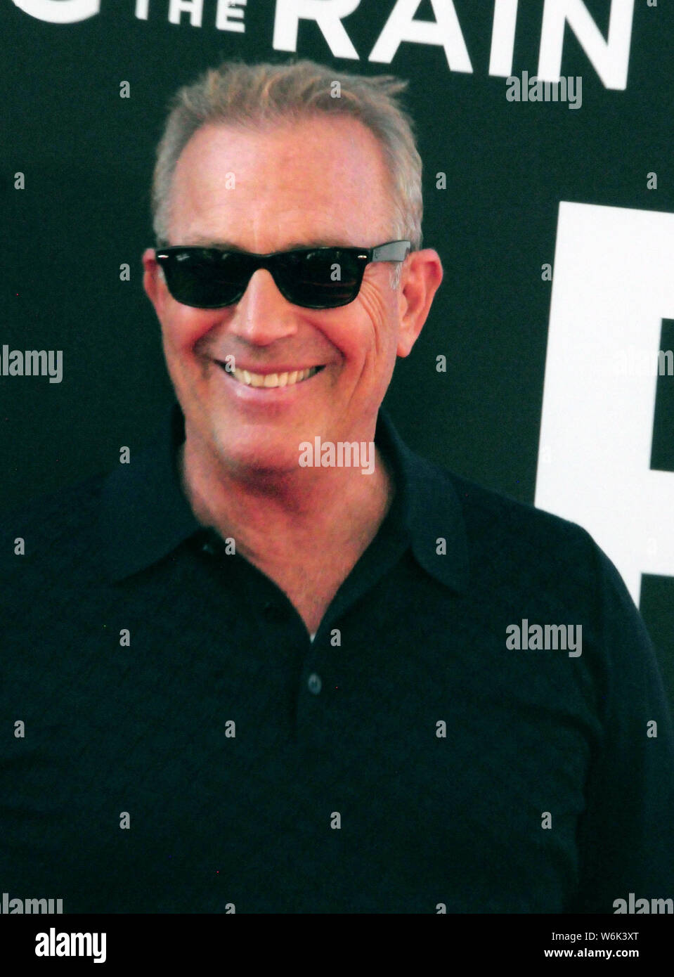 Hollywood, Kalifornien, USA, 1. August 2019 Schauspieler Kevin Costner besucht Twentieth Century Fox die Weltpremiere von "The Art Of Racing In The Rain" am 1. August 2019 im El Capitan Theatre in Hollywood, Kalifornien, USA. Foto von Barry King/Alamy leben Nachrichten Stockfoto