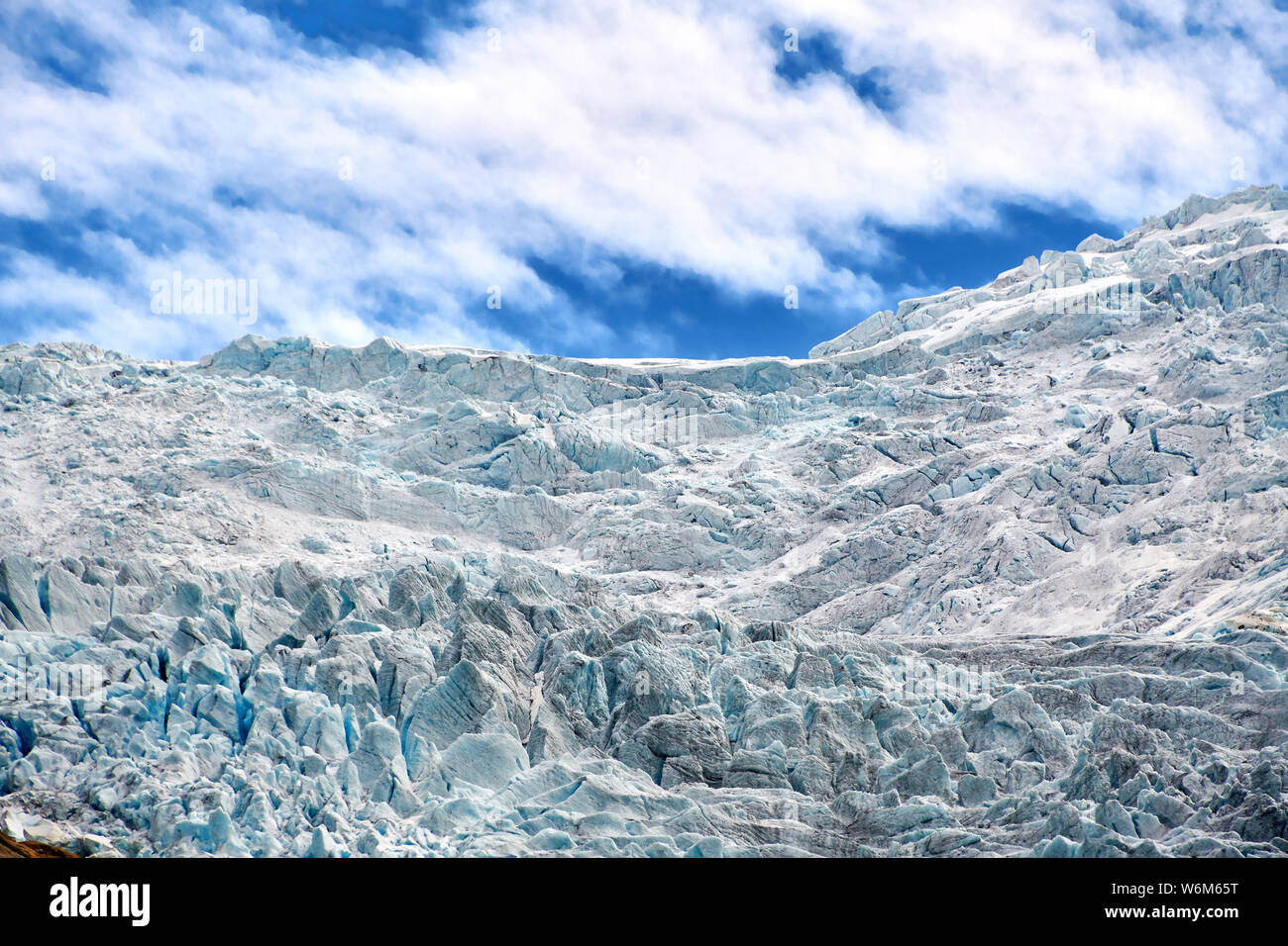 Gletscher Briksdalsbreen in Nord Europa Norwegen Norwegen Stockfoto