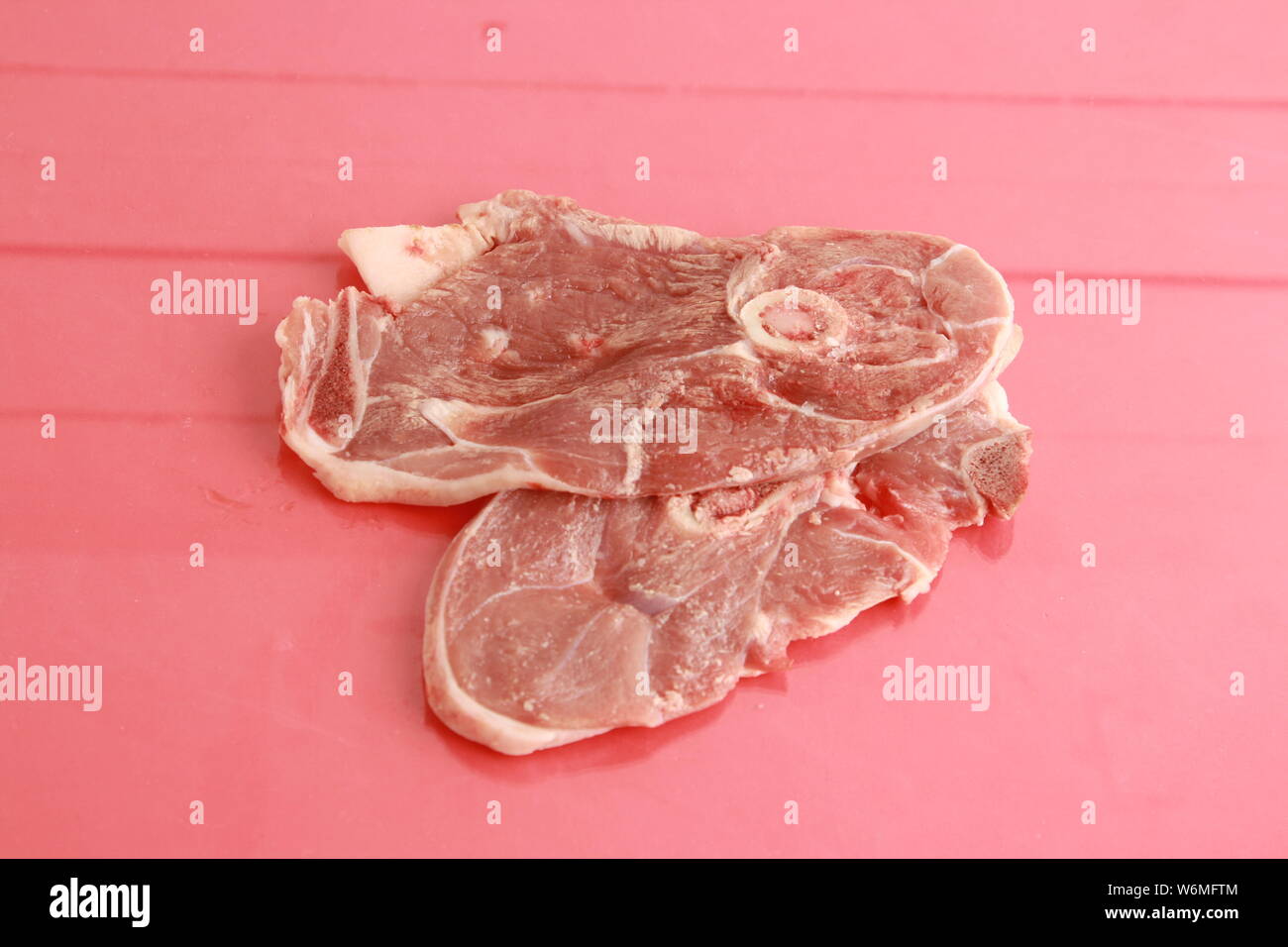 Lamm rue Hacken, aus Aragon in Spanien Stockfoto