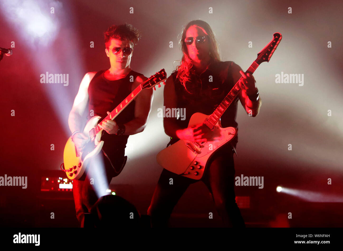 Wacken, Deutschland. Juli 31, 2019. Die Sisters of Mercy live auf der 30 Wacken Open Air Festival - W:O:A 2019. Wacken, 31.07.2019 | Verwendung der weltweiten Kredit: dpa/Alamy leben Nachrichten Stockfoto