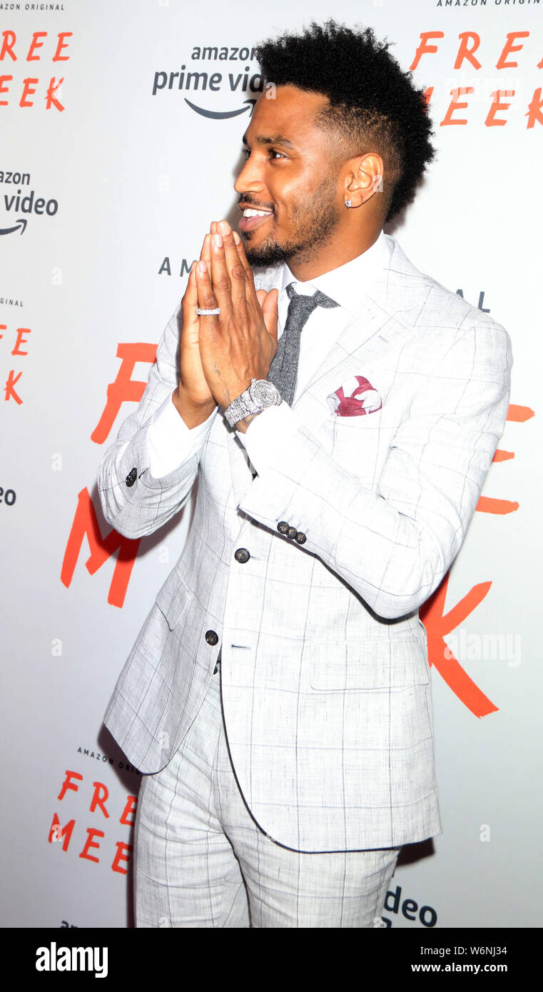 August 01, 2019. Trey Songz besuchen Amazon Prime Video Premiere der