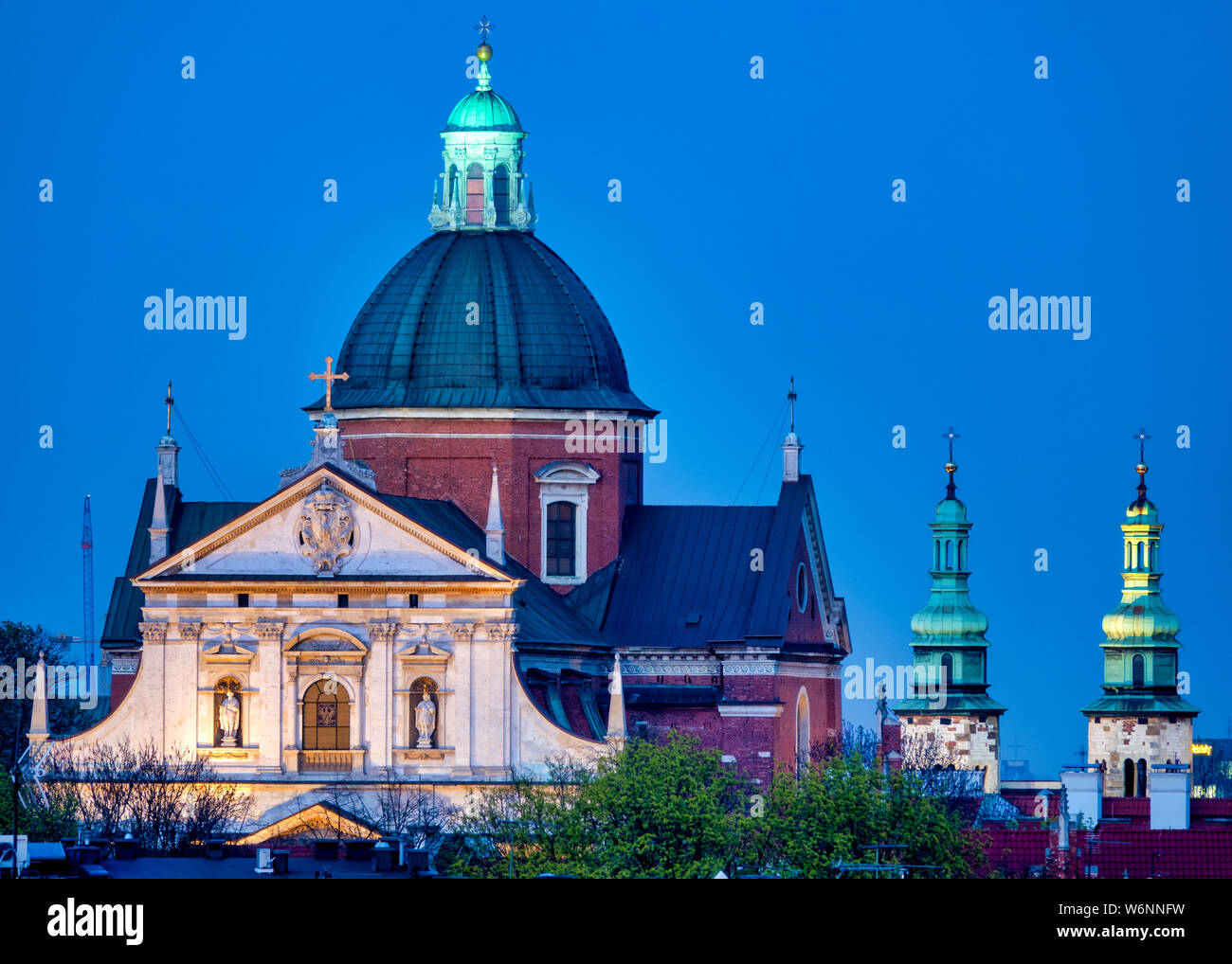 St. Peter und Paul Kirche, Krakau, Polen Stockfoto