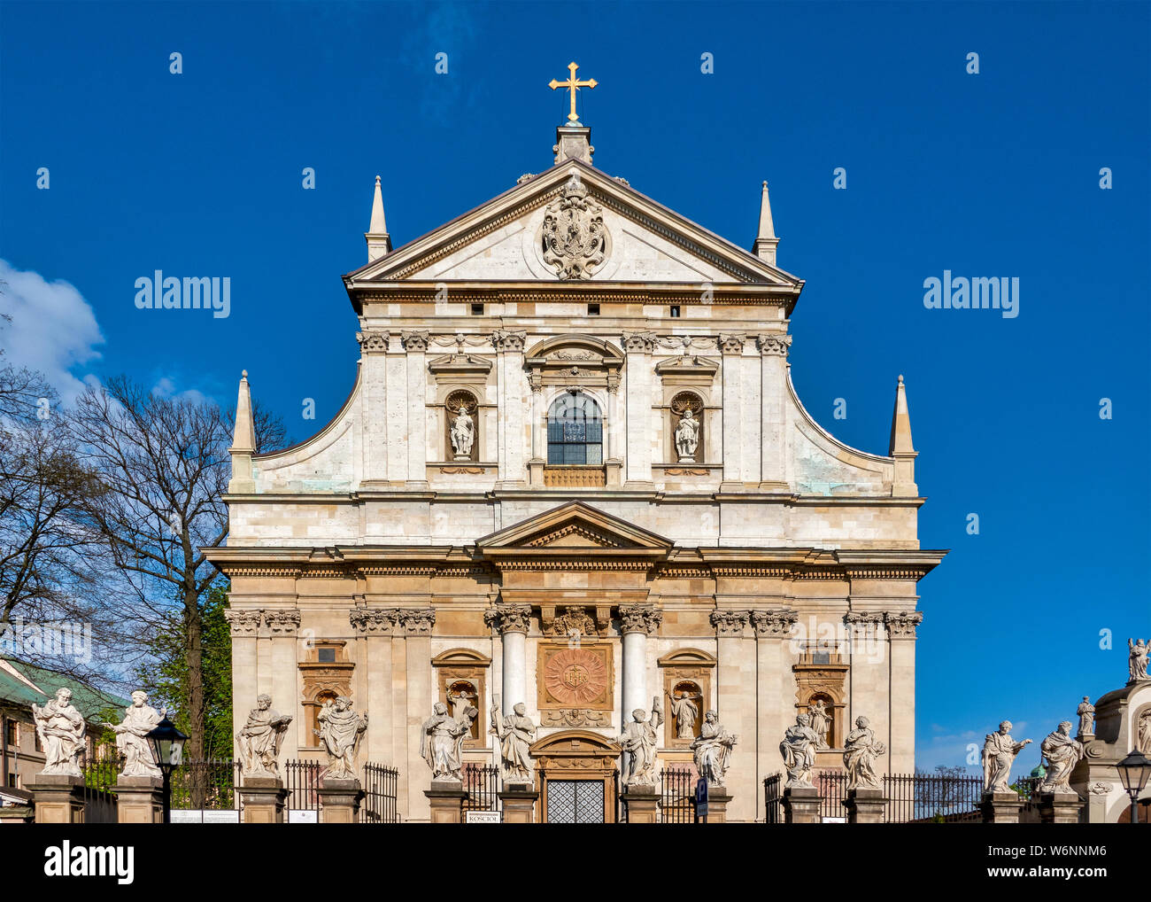 St. Peter und Paul Kirche, Krakau, Polen Stockfoto