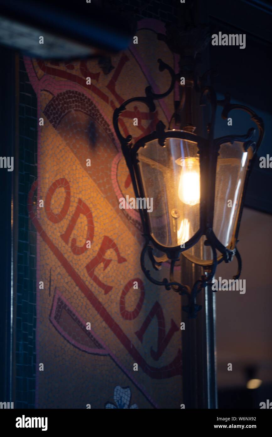 6. Arrondissement von Paris, Cour du Commerce Saint Andre, Relais Odeon Stockfoto