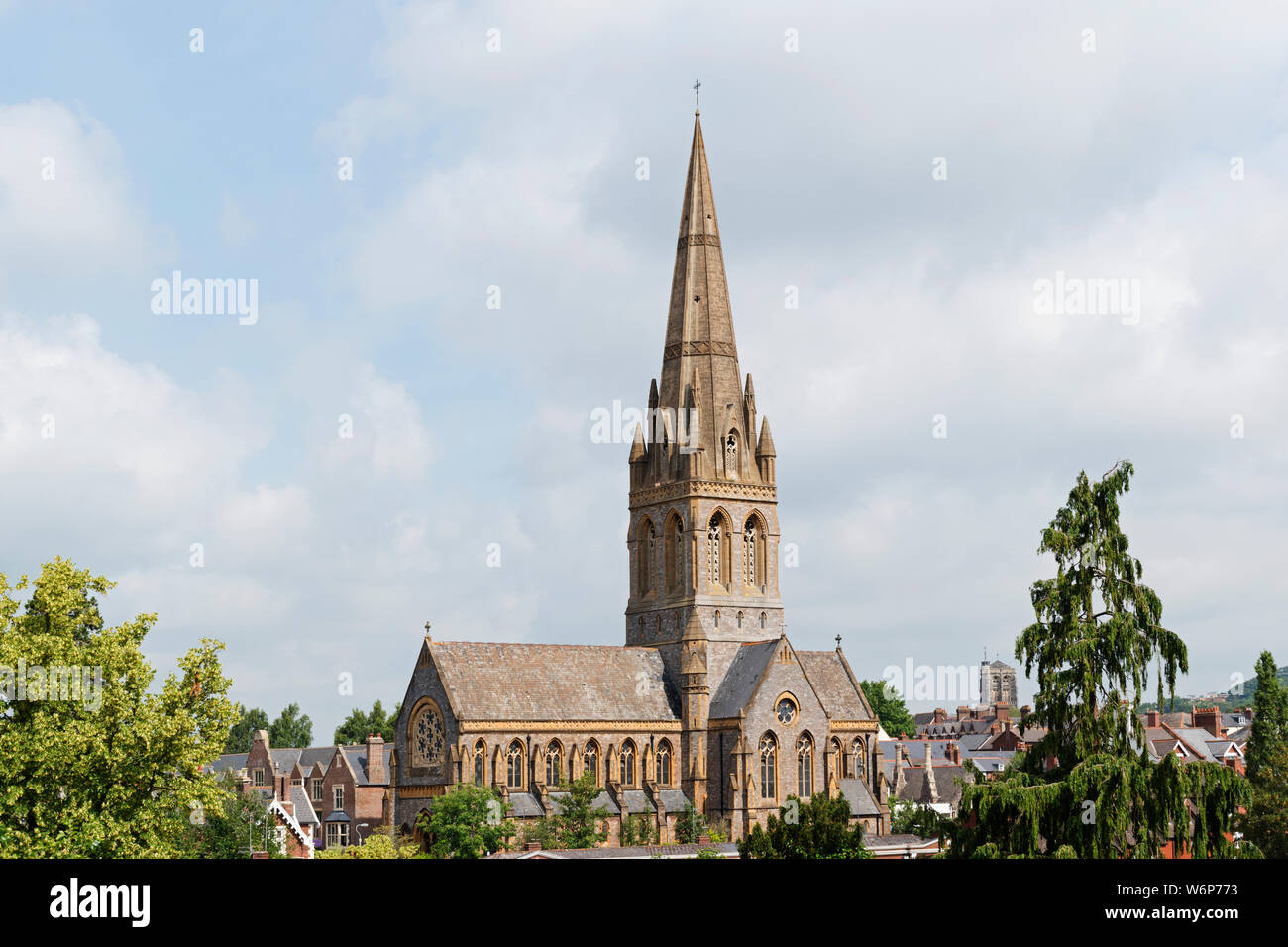 St. Michaels Kirche, Berg dinham, Exeter, Devon, England, Großbritannien, Großbritannien. Stockfoto