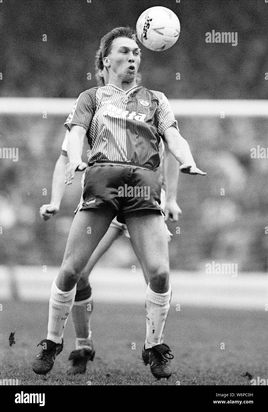 DAVID PLATT, Aston Villa FC, 1988 Stockfoto