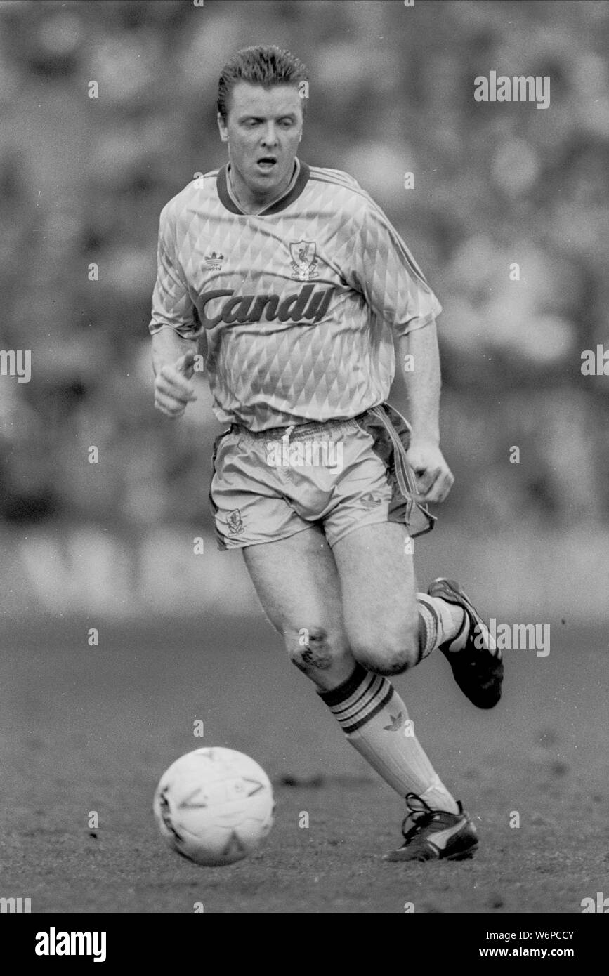 STEVE NICOL, Liverpool FC, 1990 Stockfoto