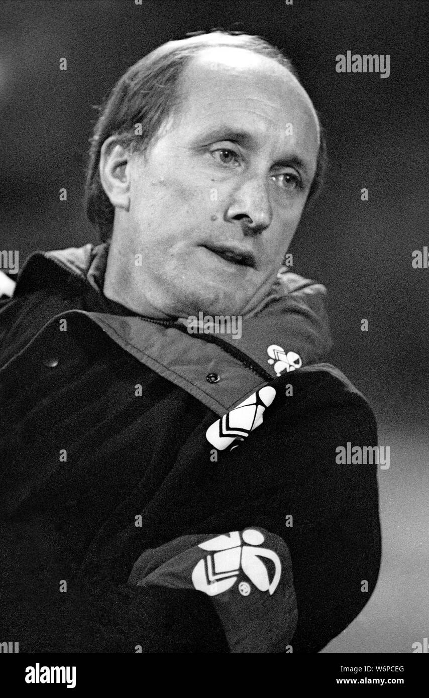 PETER SHREAVES, WALES ASSISTANT MANAGER, 1989 Stockfoto