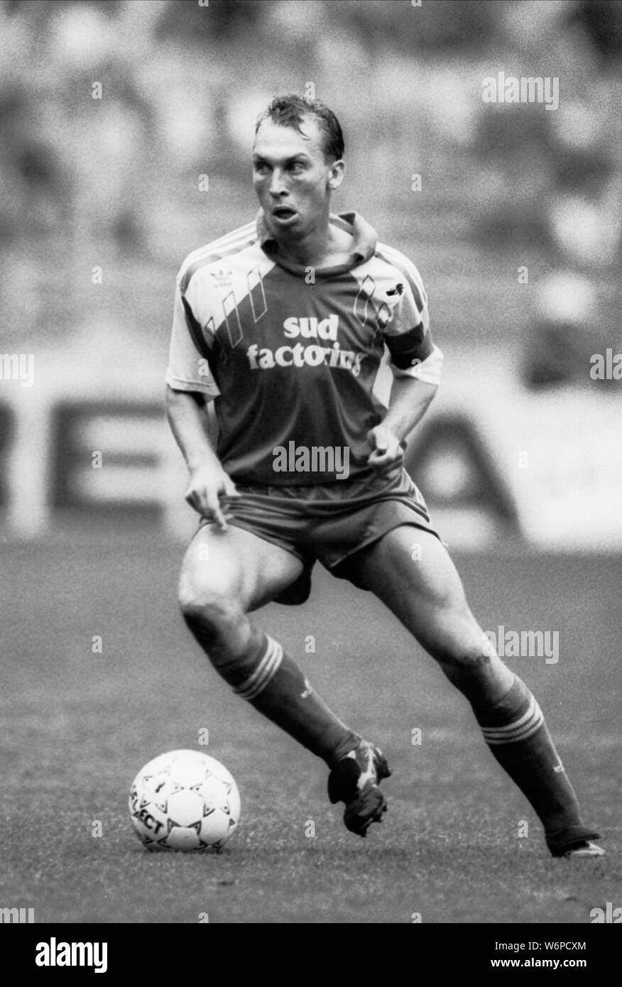 DAVID PLATT, BARI FC, 1991 Stockfoto