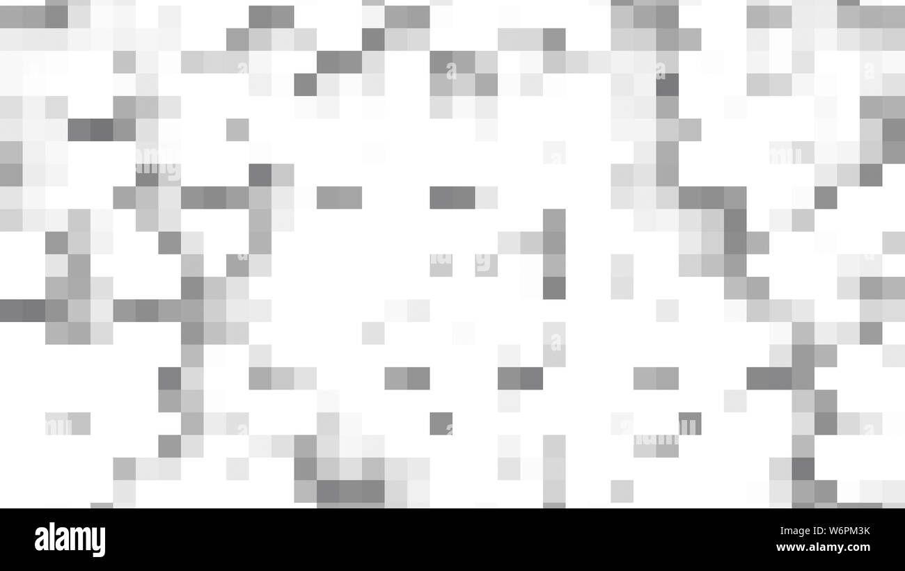 Glitch Schwarzweiß abstrakter Hintergrund Stockfoto