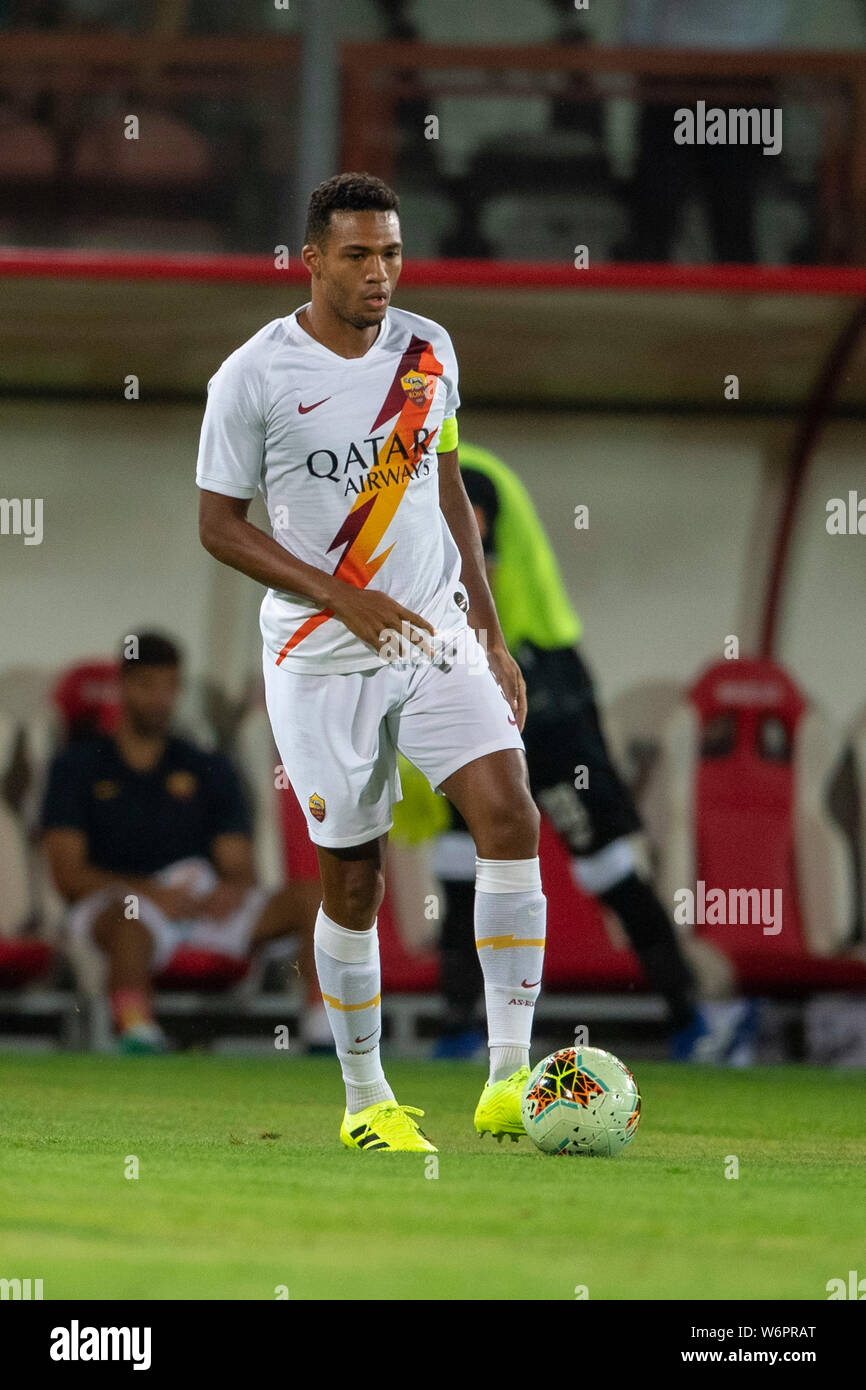 Juan Guilherme Nunes Jesus (Roma) während der Vorsaison Freundschaftsspiel zwischen Perugia 1-3 Roma auf Renato Kurioses Stadium am Juli 31, 2019 in Perugia, Italien. (Foto von Maurizio Borsari/LBA) Stockfoto