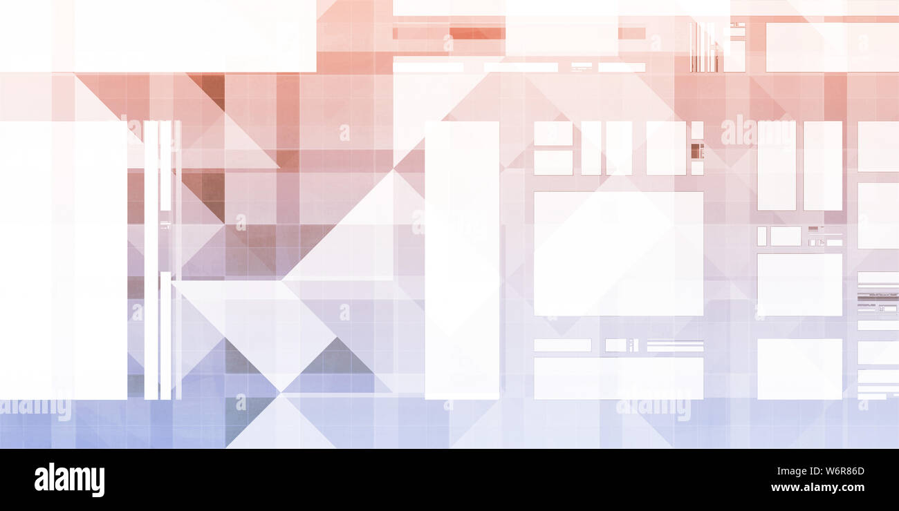 Daten Analyse Verfahrenskonzept als Kunst Stockfoto