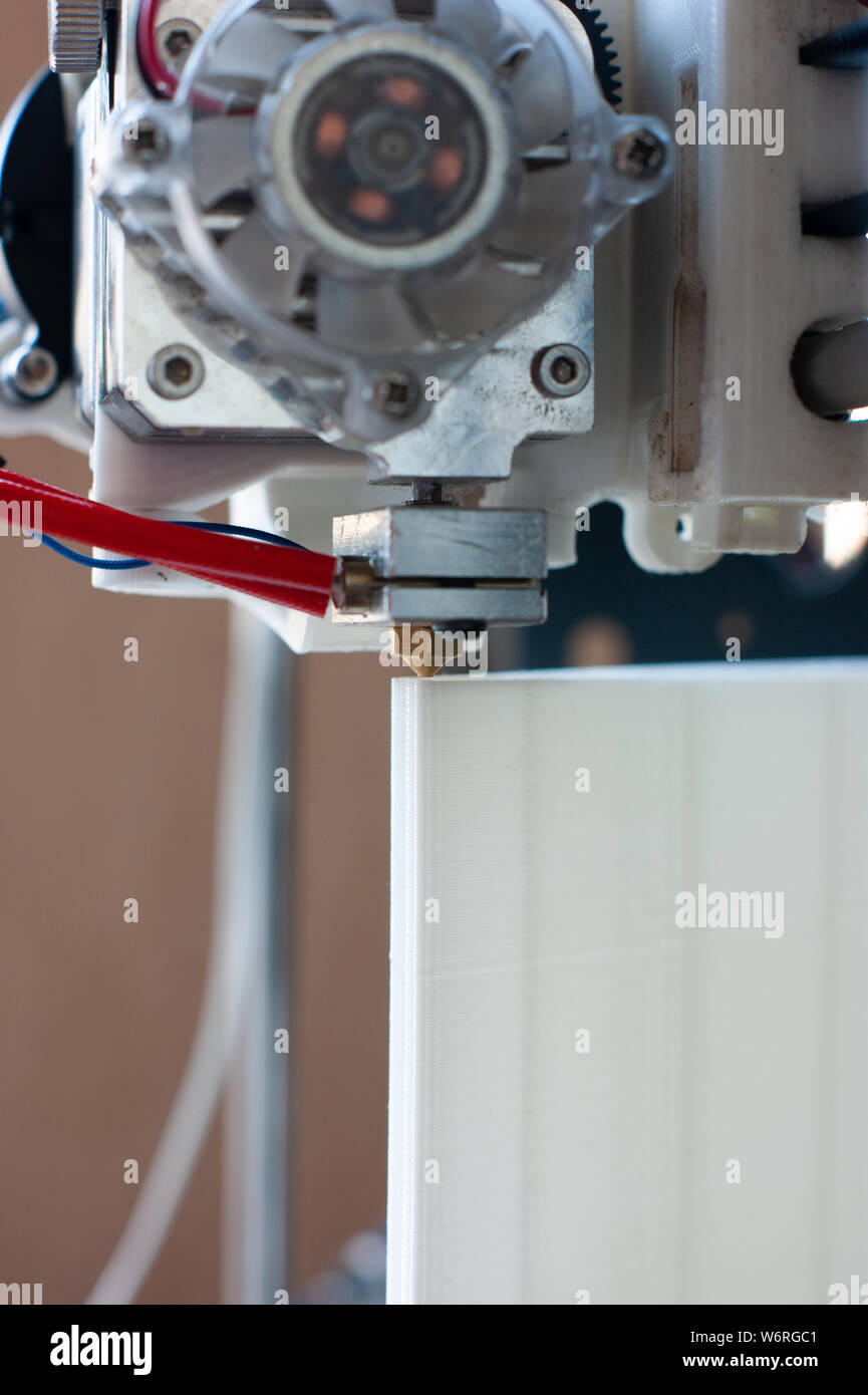 3d Drucker arbeiten Stockfoto
