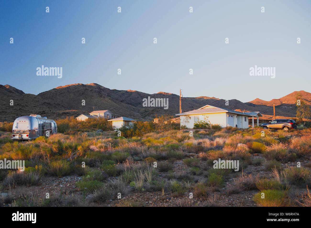 Wüste von New Mexico Stockfoto