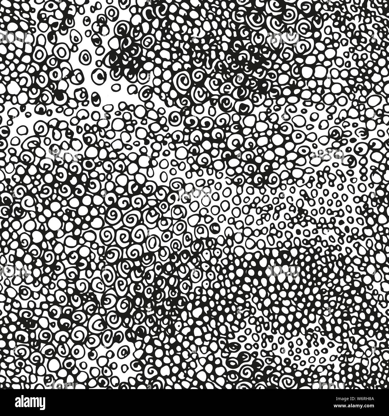 Nahtlose Hand gezeichnet Doodle grafische Muster. Im Vektor gemacht Stock Vektor