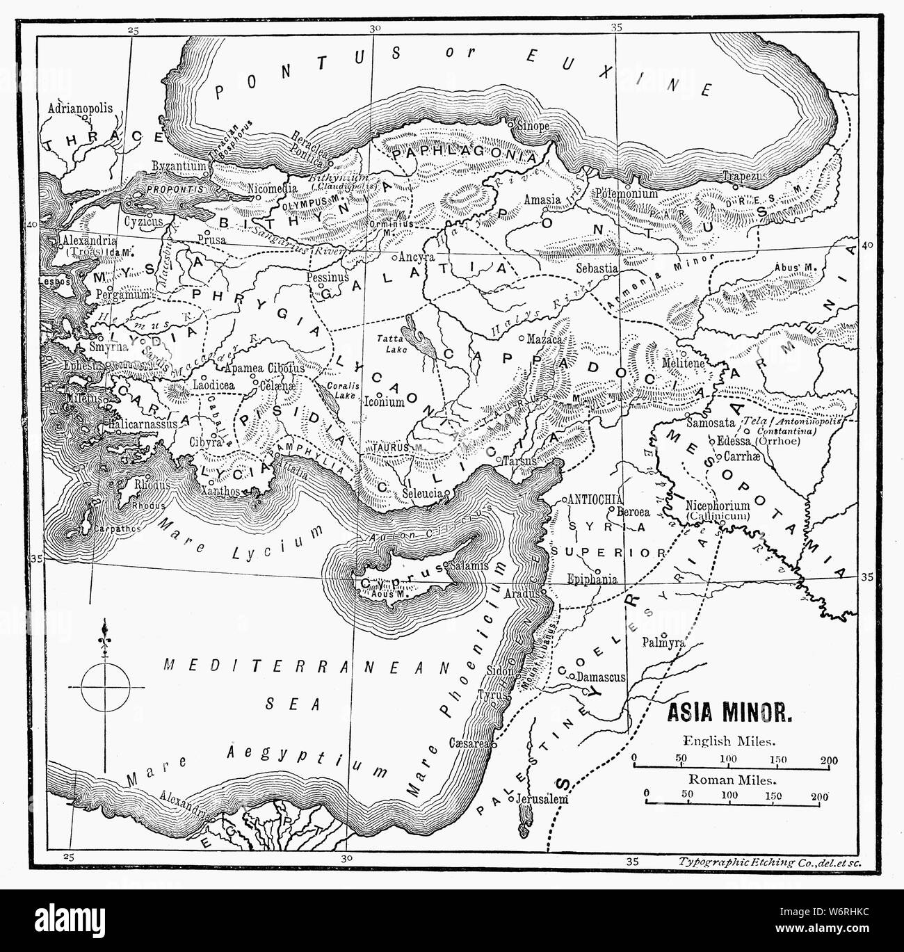 19th Map Asia Stockfotos & 19th Map Asia Bilder Alamy