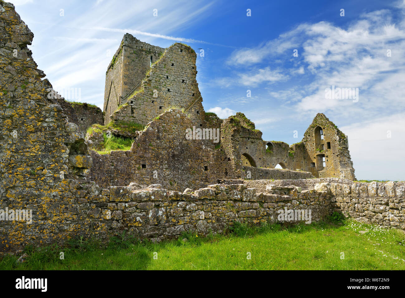 Hore Abbey, zerstörten Zisterzienserinnen-Kloster in der Nähe der Rock of Cashel, County Tipperary, Irland Stockfoto