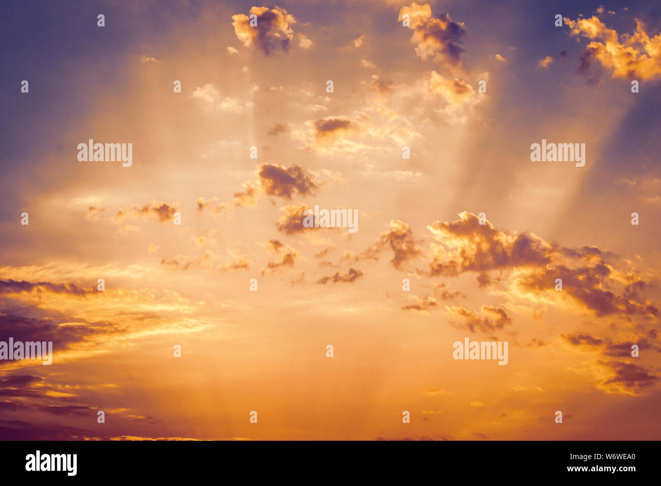 Einzigartige sunrise Hintergrund für Meditation. neue Tapeten Stockfoto