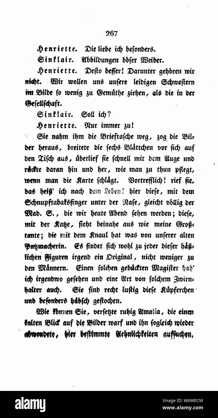 De Goethe Werke LH 15 267. Stockfoto