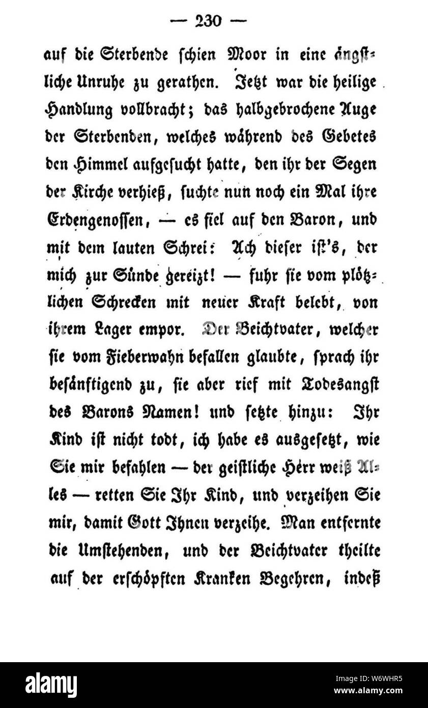 De Hannah (Huber) Seite 236. Stockfoto