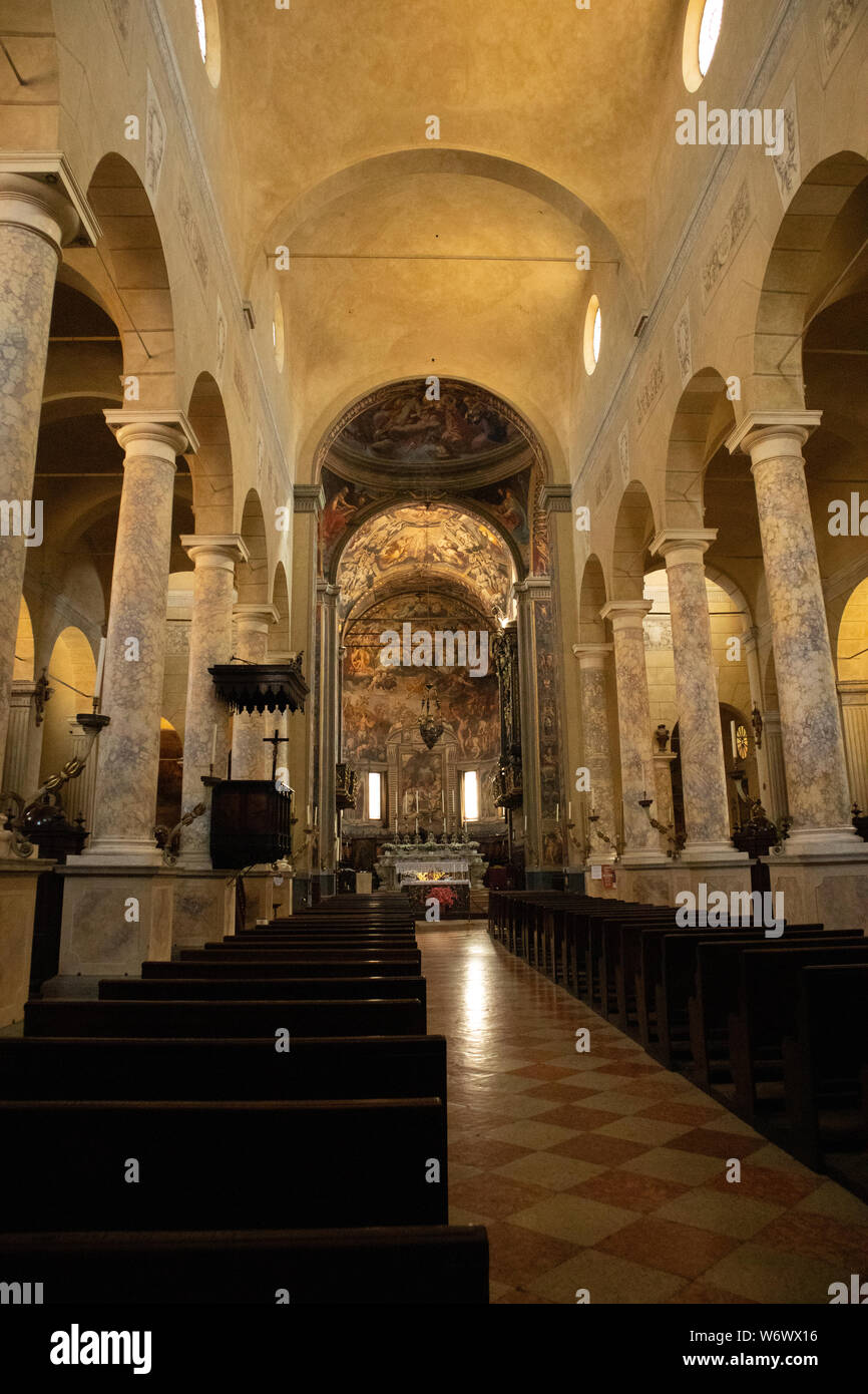 Basilica di San Prospero Stockfoto