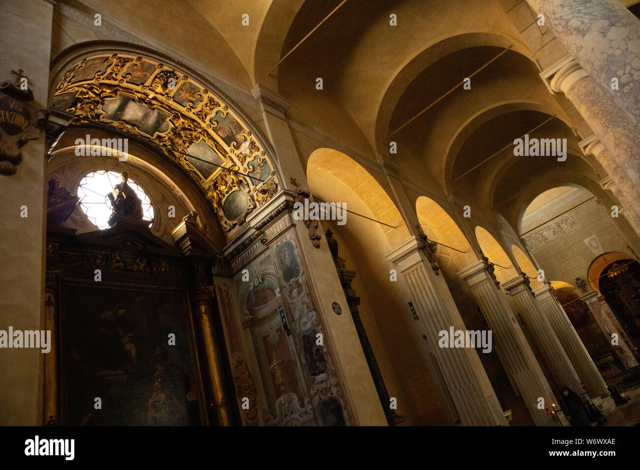 Basilica di San Prospero Stockfoto