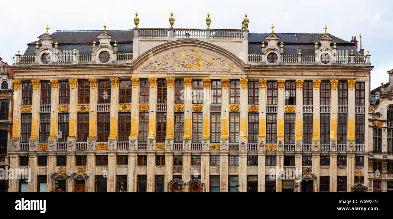 Maison Grand-Place Gebäude am Marktplatz, Brüssel, Belgien Stockfoto