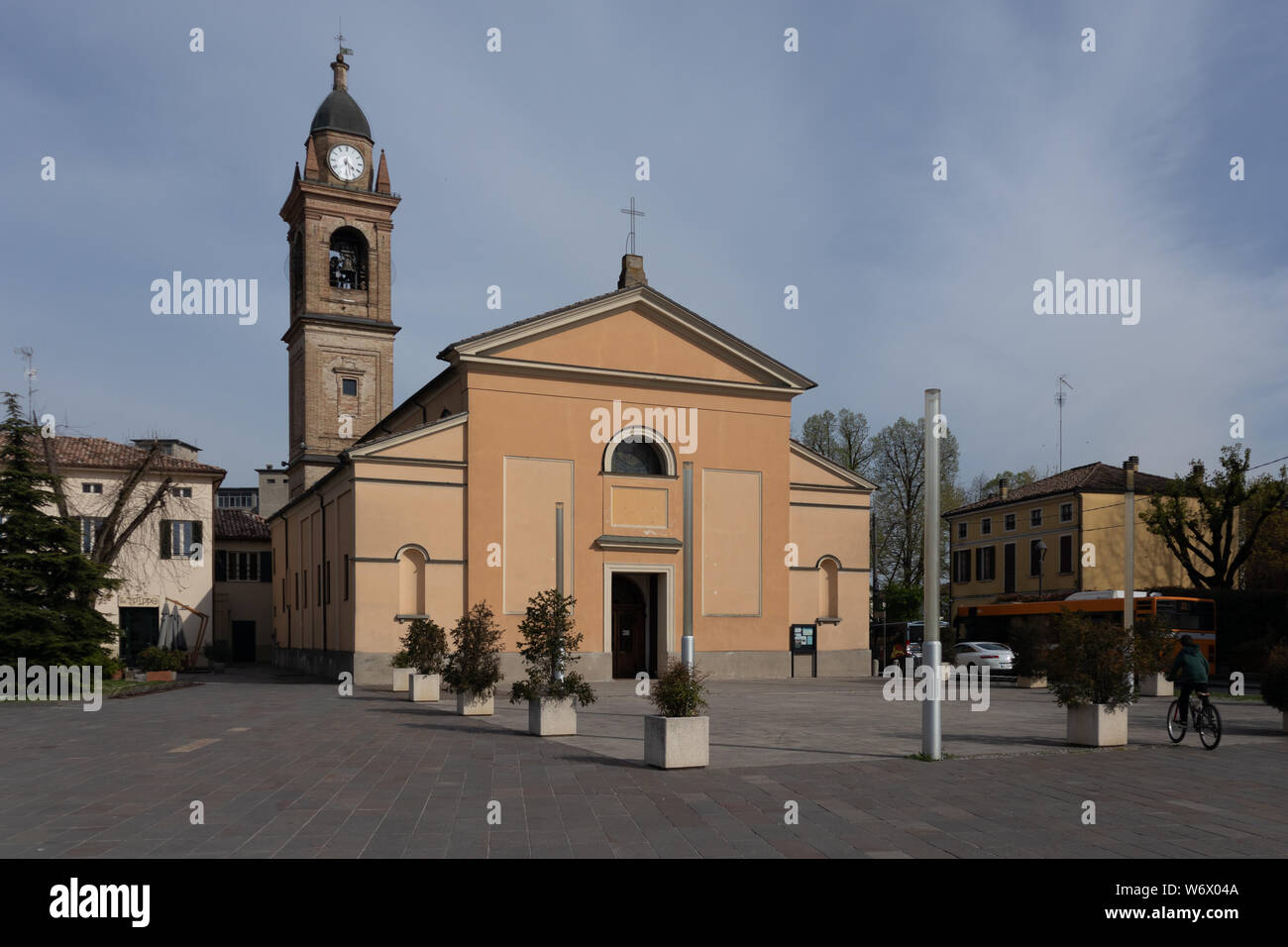 SORBOLO KIRCHE, EMILLIA ROMAGNA, ITALIA Stockfoto