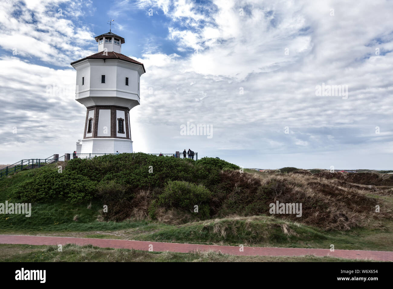Ein Leuchtturm auf Langeoog, Europa, Deutschland, Stockfoto