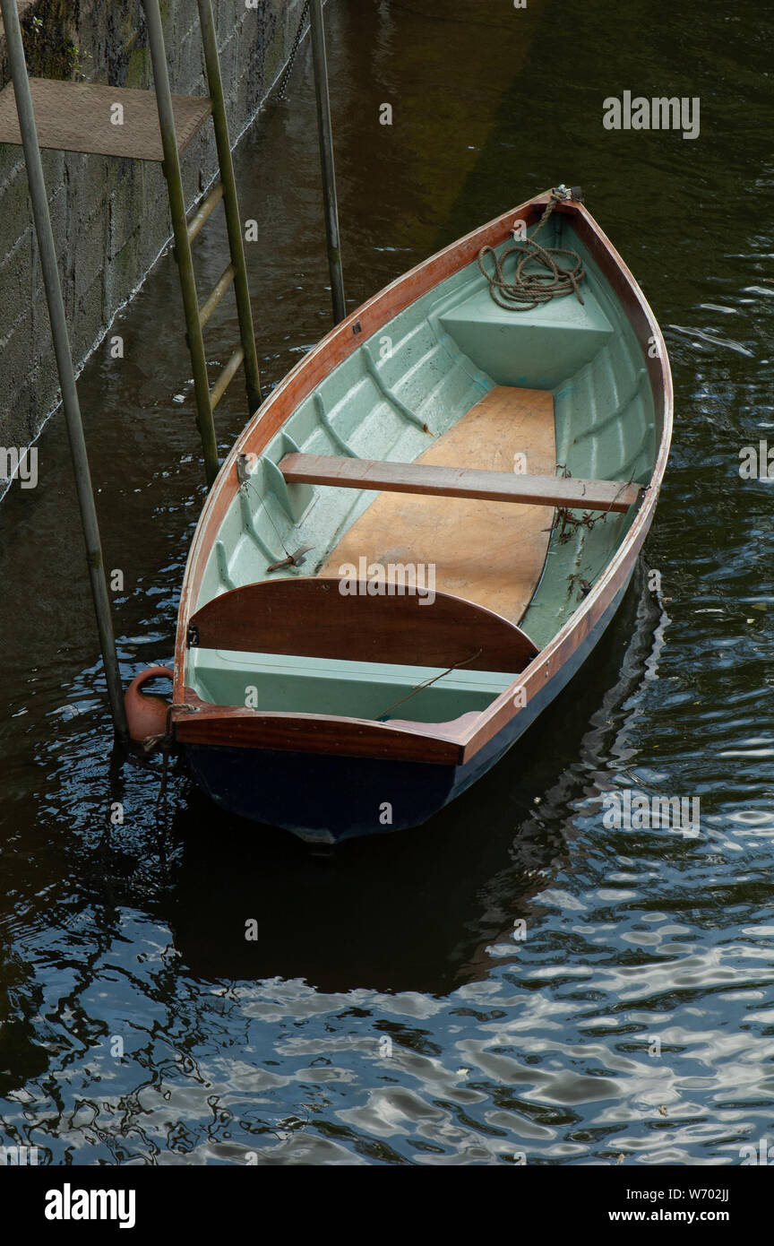 Boot die Themse von Eel Pie Insel Stockfoto