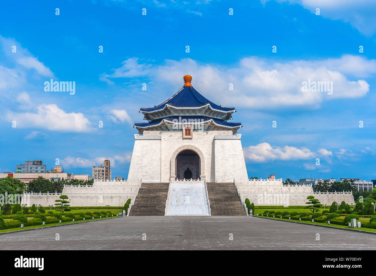 Chiang Kai-Shek Memorial Hall in Taipeh Stockfoto