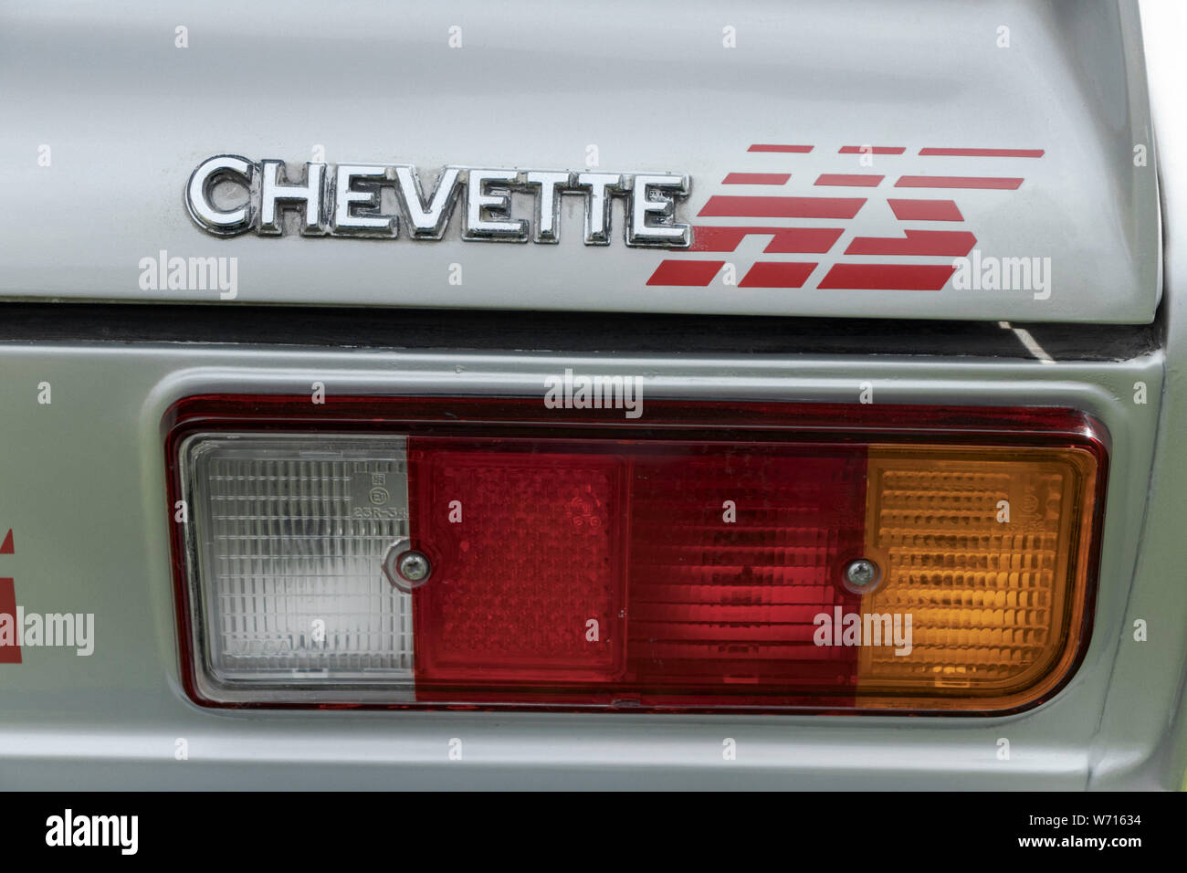 Vauxhall Chevette HS Abzeichen Stockfoto