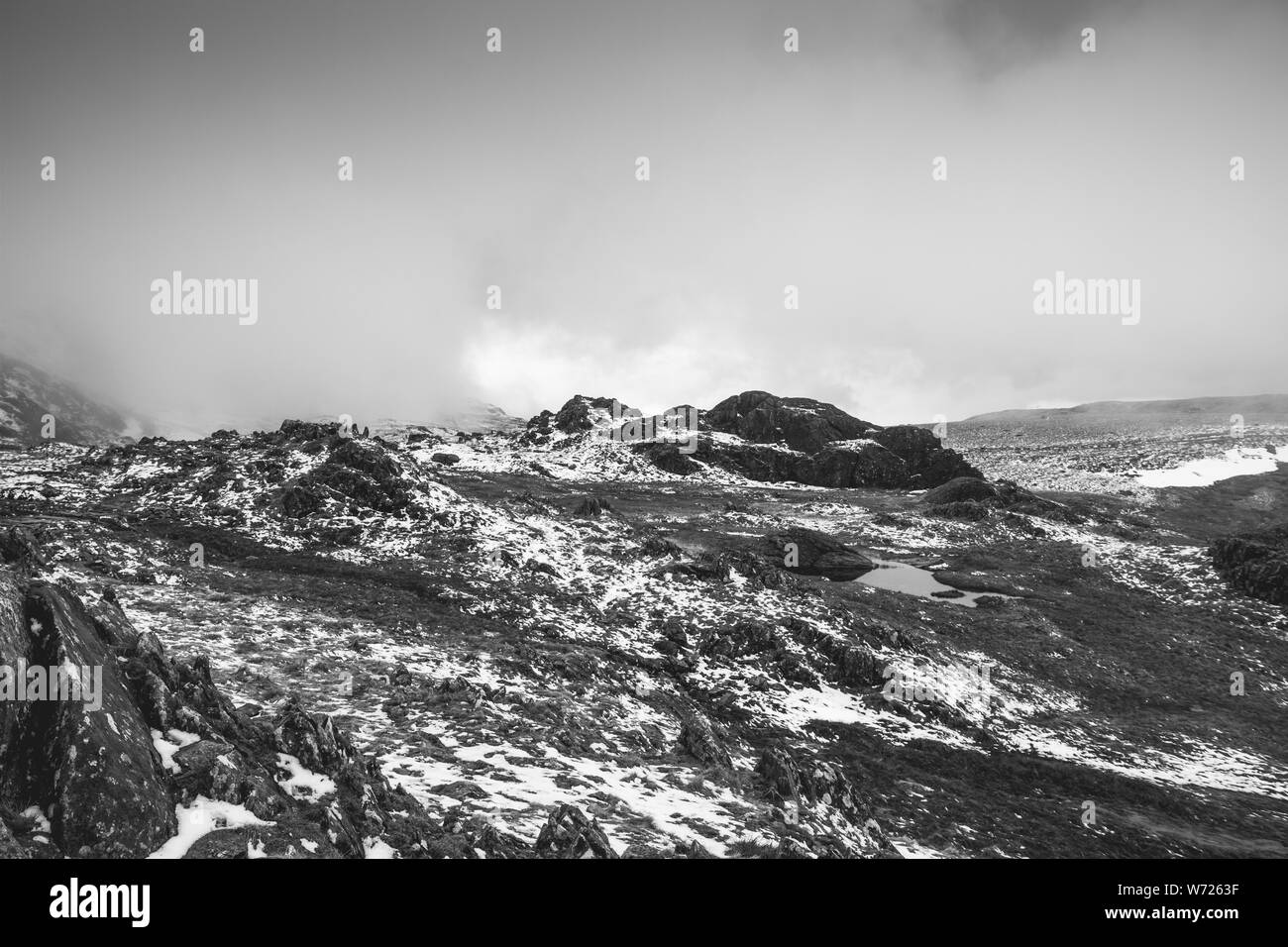 Wandern rund um Cwm Idwal, snowdonia Wales Vereinigtes Königreich Stockfoto