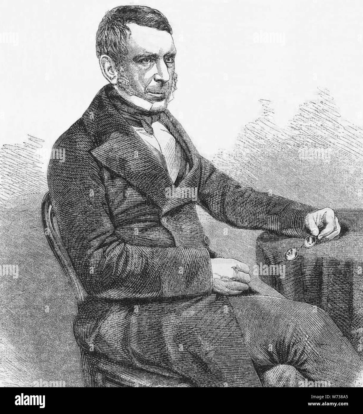 GEORGE AIRY (1801-1892), englischer Mathematiker und Astronom Stockfoto