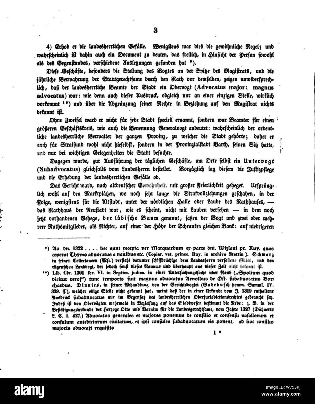 De Magistrat Stralsund 003. Stockfoto